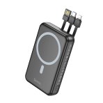 Купити Універсальна Мобільна Батарея Power Bank Hoco DB59 Guardian 22.5W+PD20W magnetic 15W with display and cable 10000mAh, 6