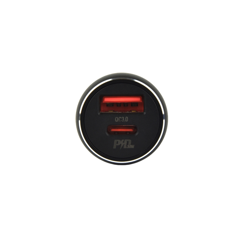 Автомобільний Зарядний Пристрій Hoco NZ5 Smooth road PD 30W+QC3.0 Type-C to Type-C превью 4