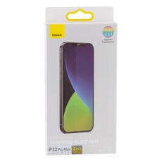 Купити Захисне скло Baseus 0.25 mm для iPhone 12 Pro Max (2 шт) SGAPIPH67N
