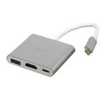 Купить Переходник Hoco HB14 Type-C to USB3.0+HDMI+PD, 2