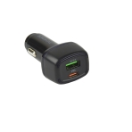 Купить Авто Зарядное Устройство Borofone BZ14A PD20W+QC3.0 Type-C to Type-C 3A, 7