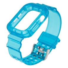 Купити Ремінець для Apple Watch Band Color Transparent + Protect Case 44mm