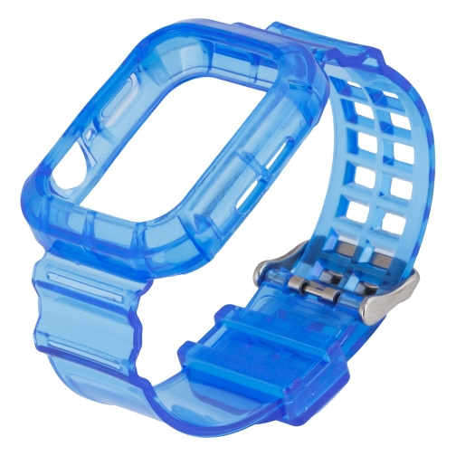 Купити Ремінець для Apple Watch Band Color Transparent + Protect Case 44mm, 5