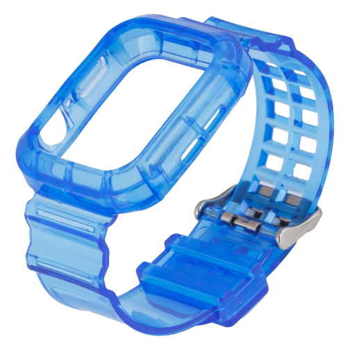 Ремінець для Apple Watch Band Color Transparent + Protect Case 44mm превью 5