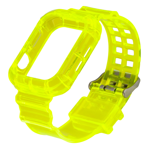 Ремінець для Apple Watch Band Color Transparent + Protect Case 44mm превью 8