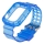 Купити Ремінець для Apple Watch Band Color Transparent + Protect Case 40/41 mm Blue