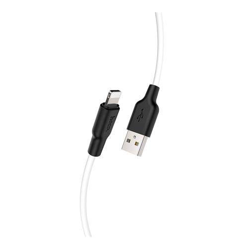 Кабель USB Hoco X21 Plus Silicone Lightning превью 4