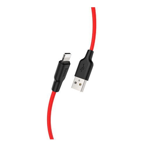 Кабель USB Hoco X21 Plus Silicone Lightning превью 5