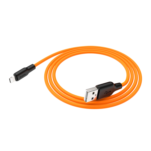 Кабель USB Hoco X21 Plus Silicone Lightning превью 6