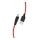 Купить USB Hoco X21 Plus Silicone Lightning Черно-Красный