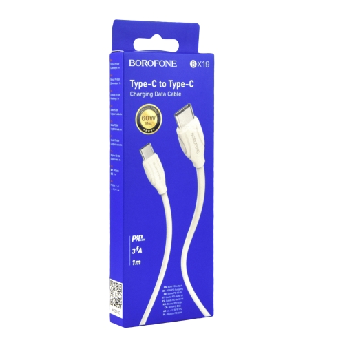 Купить USB Borofone BX19 60W Type-C to Type-C, 2