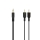 Купить Аудио Кабель Borofone BL11 3.5mm to double RCA 1,5M Черный