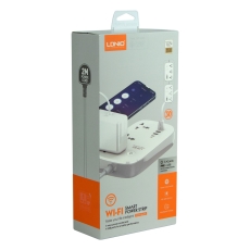 Купити Мережевий Подовжувач LDNIO SCW3451 3 ports/PD/3USB/1QC3.0/1Type-C/WiFi