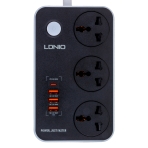 Купити Мережевий Подовжувач LDNIO SC3412 3 ports / PD / 3USB QC 3.0, 3