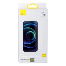 Купити Захисне скло Baseus 0.15 mm для iPhone 12 Pro Max (2 шт) SGAPIPH67N