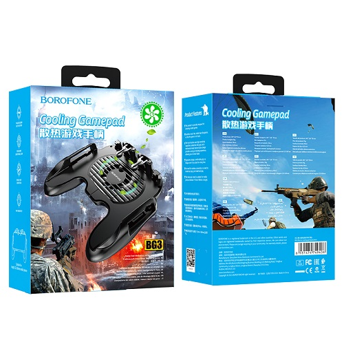 Геймпад Borofone BG3 Warrior Cooling Gamepad превью 5