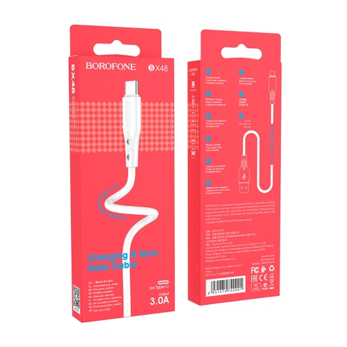Купити Кабель USB Borofone BX48 Type-C, 6
