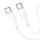 Купить USB Hoco X83 60W Type-C to Type-C Белый