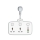 Купити Мережевий Подовжувач LDNIO SC2413 1USB-C / 3USB-A QC/PD20W / 2 Sockets