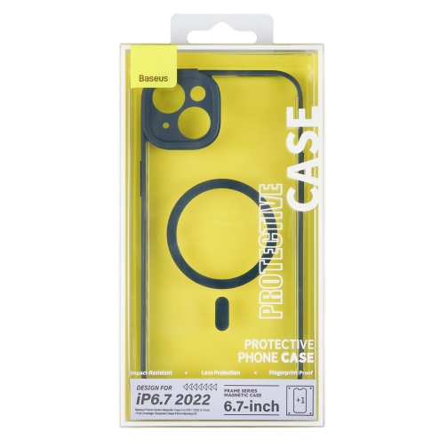 Купить Чехол Baseus Frame Series Magnetic Case+Glass 0.22mm  для iPhone 14 Plus ARJT030003, 5