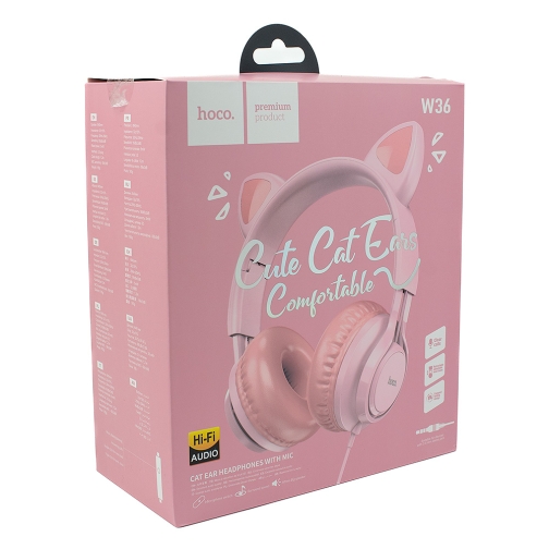 Купить Наушники Hoco W36 Cat Ear, 3
