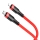 Купити Кабель USB Borofone BU35 PD Type-C to Lightning 1,2m Червоний