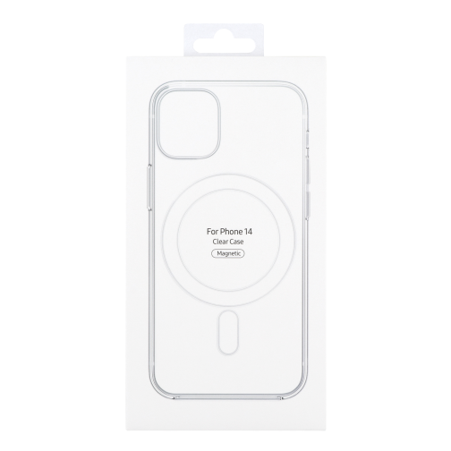 Чохол TPU Clear Case with Magsafe для iPhone 14 превью 8