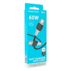 Купити Кабель USB Borofone BX84 60W (20V/3A) Type-C to Type-C Купити Кабель USB Borofone BX84 60W (20V/3A) Type-C to Type-C