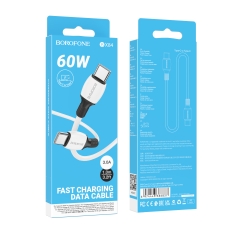 Купити Кабель USB Borofone BX84 60W (20V/3A) Type-C to Type-C Купити Кабель USB Borofone BX84 60W (20V/3A) Type-C to Type-C