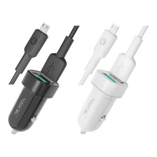 Автомобільний Зарядний Пристрій Ridea RCC-21112 Grand Micro 2USB 2.4 A