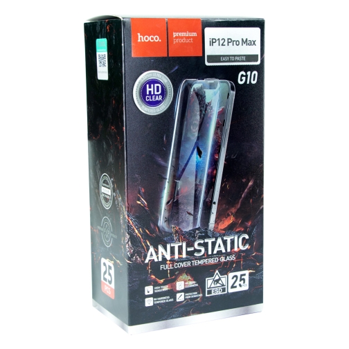 Купити Захисне скло Hoco G10 HD Anti-static for Apple iPhone 12 Pro Max 25 шт