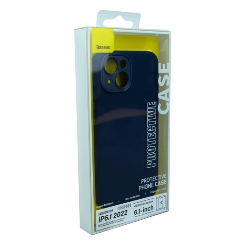 Купить Чехол Baseus Liquid Silica Gel Case+Glass 0.22mm  для iPhone 14 ARYT001603, 8