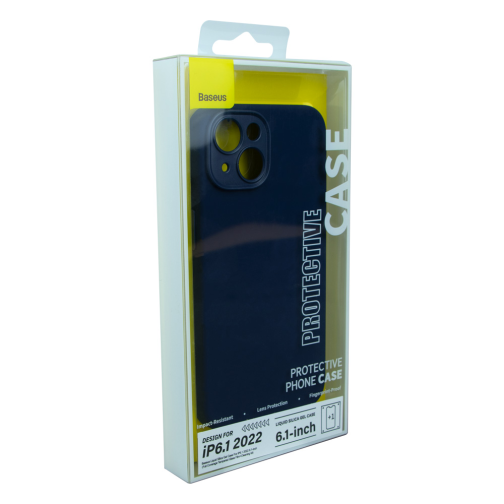 Чохол Baseus Liquid Silica Gel Case+Glass 0.22mm  для iPhone 14 ARYT001603 превью 8