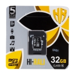 Купити Карта Пам'яті  Hi-Rali MicroSDHC 32gb UHS-1 10 Class & Adapter