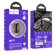 Купити Автомобільний Зарядний Пристрій Hoco NZ1 36W QC3.0 Micro