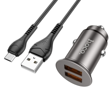 Купити Автомобільний Зарядний Пристрій Hoco NZ1 36W QC3.0 Micro Купити Автомобільний Зарядний Пристрій Hoco NZ1 36W QC3.0 Micro