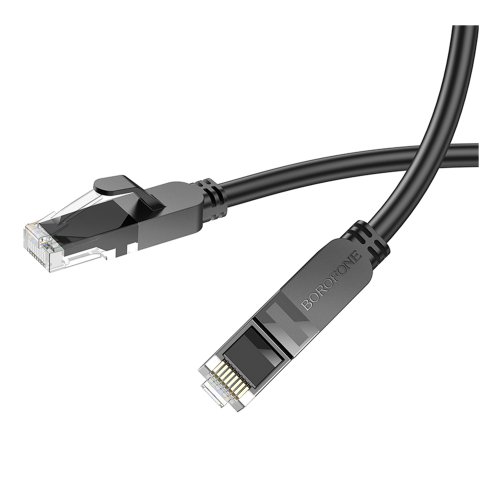 Купити Кабель мережевий Ethernet Borofone BUS01 RJ-45 CAT6 Gigabit 3m, 3