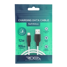 Купити Кабель USB Ridea RC-M134 Soft Silico 12W Lightning Купити Кабель USB Ridea RC-M134 Soft Silico 12W Lightning