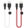 Купить USB Hoco X21 Plus Silicone Micro 0.25m