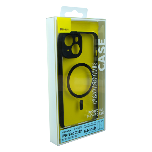 Чохол Baseus Frame Series Magnetic Case+Glass 0.22mm  для iPhone 14 ARJT020001 превью 6