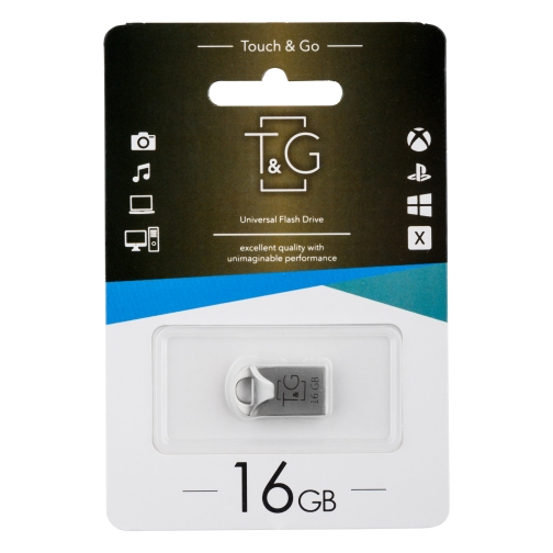 Купити USB флеш-накопичувач T&G 16gb Metal 106