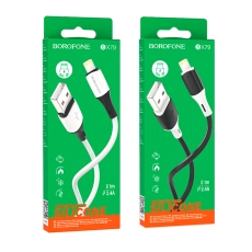 Купить USB Borofone BX79 Silicone Lightning 2.4A Купить USB Borofone BX79 Silicone Lightning 2.4A