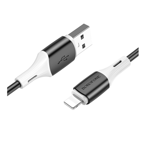 Купить USB Borofone BX79 Silicone Lightning 2.4A, 4