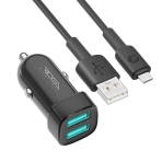 Купить Авто Зарядное Устройство Ridea RCC-21212 Grand Type-C 2USB 2.4 A, 7