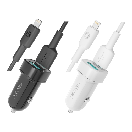 Купить Авто Зарядное Устройство Ridea RCC-21312 Grand Lightning 2USB 2.4 A