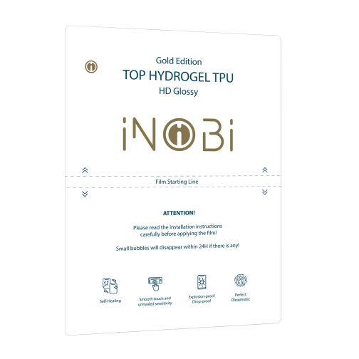 Гідрогель плівка для ноутбука iNobi GOLD NG-001 / 50 штук (глянсова) (EOL)