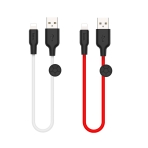 Купить USB Hoco X21 Plus Silicone Lightning 0.25m