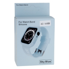 Купити Ремінець для Apple Watch Band Silicone Shine + Protect Case 44mm