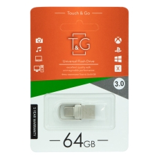 Купить USB OTG T&G 2&1 3.0 Type C 64GB Metal 104 Купить USB OTG T&G 2&1 3.0 Type C 64GB Metal 104