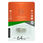 Купити USB OTG флеш-накопичувач -Type C 64GB T&G металева серія 104